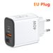 Music Festival 25W PD+USB digital display fast charging mobile phone head travel charger_voghion.com