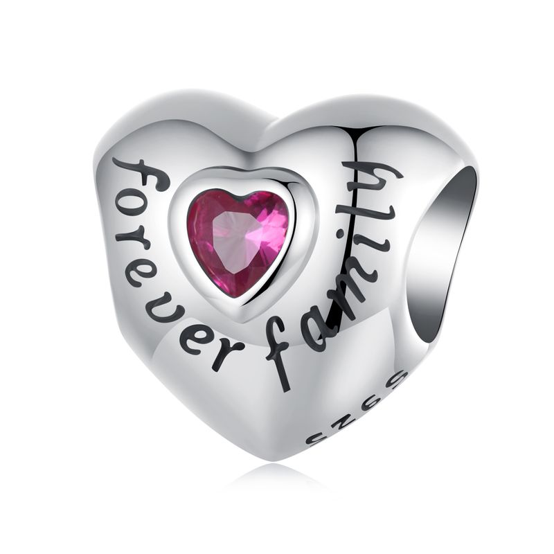 Forever Family Charm Sterling Silver Charm_voghion.com