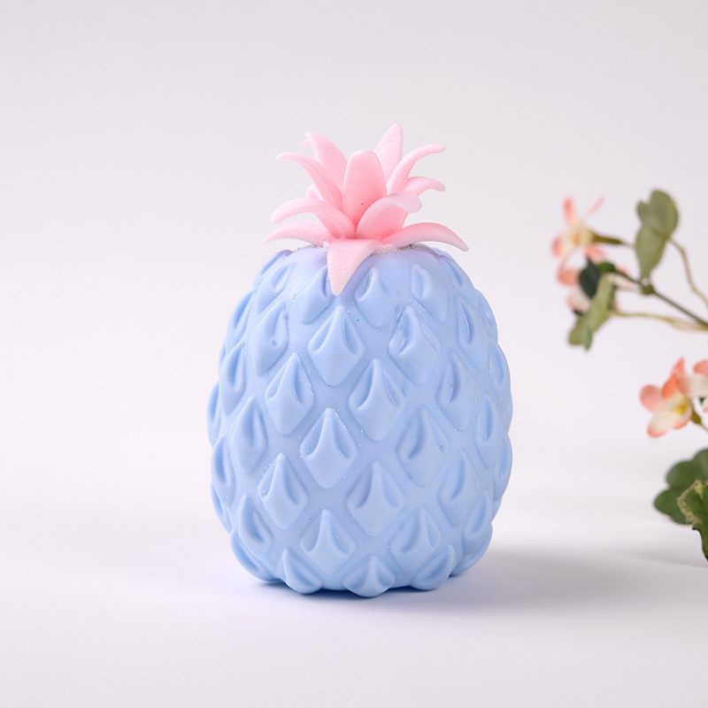 Foam Squishies TPR Decompression Toys New And Unique Decompression Ball Venting Pineapple Squeeze Fun Soft Rubber Pineapple Venting Ball_voghion.com