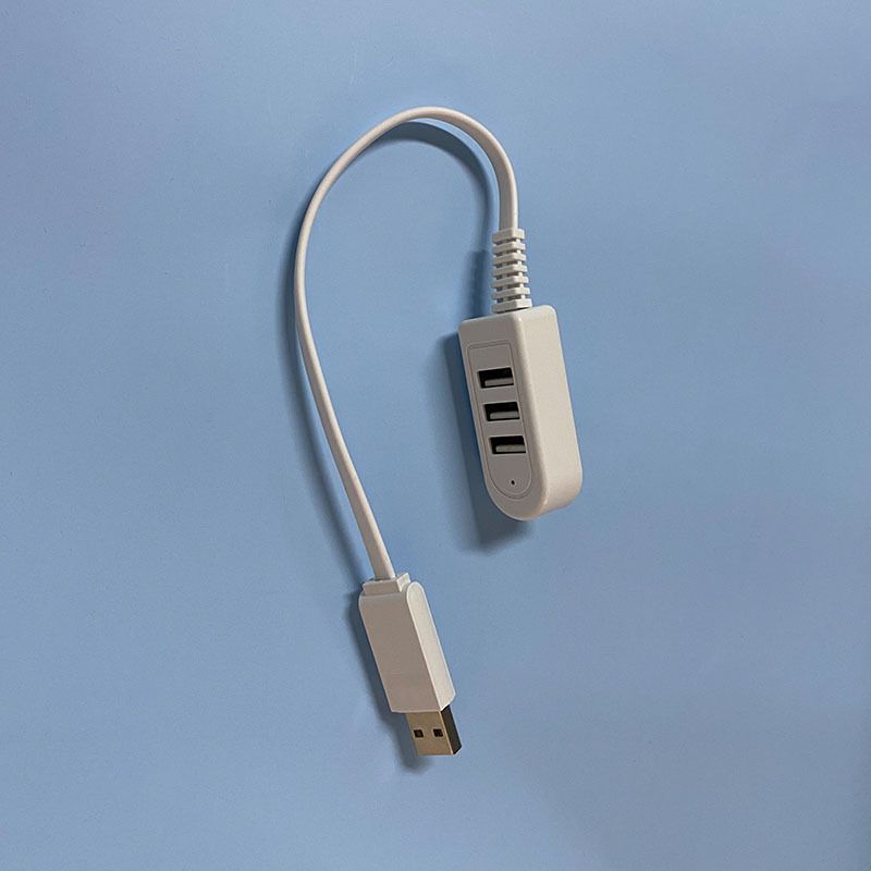 USB Port Expander 3.0 Adapter For Laptop Desktop Computer One-to-Four Docking Station Hub_voghion.com