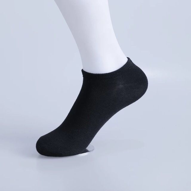 2025e Plus Size Individually Packaged Black White Gray Boat Unisex Cheap Socks_voghion.com