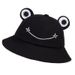 Cappelli da pescatore unisex alla moda con stile carino a forma di rana, cappelli casual da esterno, con protezione solare_voghion.com