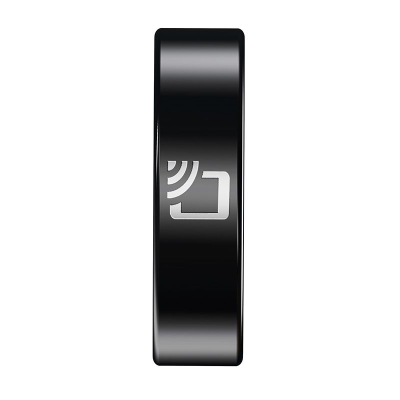 R20 Keramik Smart Ring - Häerzfrequenz/SpO2/Schlofmonitor mat NFC Zougangskontroll & Schrëttzieler (Nei Versioun)_voghion.com
