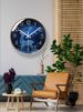 Yipula 7109 Orologio da parete al quarzo moderno, creativo, per soggiorno, casa, ristorante, personalità semplice_voghion.com