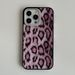 Rhinestone Lens Leopard Print For IPhone 15 Pro, 14 Max, High-End Feel 13 Pro Phone Case_voghion.com