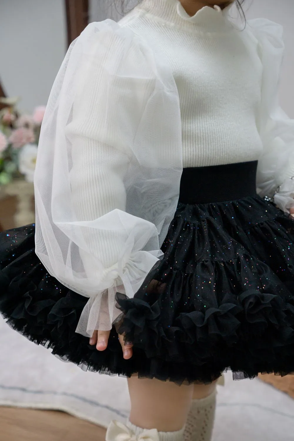 Vêtements pour petites filles jupe tutu jupe tutu de deuxième génération jupe princesse bébé fille jupe enfants filles jupe une pièce livraison directe_voghion.com