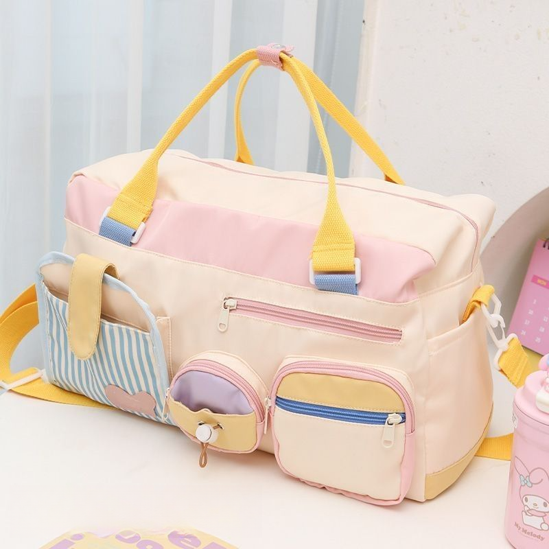 New fashionable outdoor backpack, travel bag, multiple pockets, multifunctional, practical, large capacity, cute style
_voghion.com