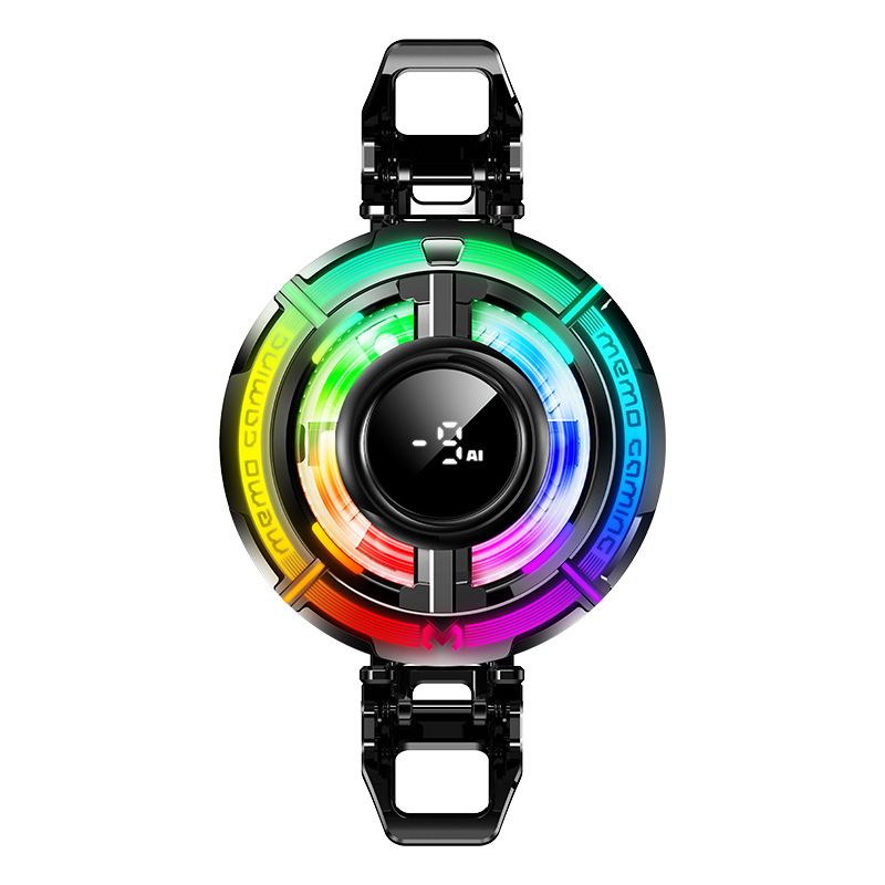 MEMO NEW CX15 Ventilador de Resfriamento Universal para Celular, Ideal para Jogos como PUBG, com Clipe Magnético na Parte Traseira e Design Semicondutor 2 em 1._voghion.com