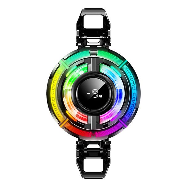 MEMO NEW CX15 Ventilador de Resfriamento Universal para Celular, Ideal para Jogos como PUBG, com Clipe Magnético na Parte Traseira e Design Semicondutor 2 em 1._voghion.com