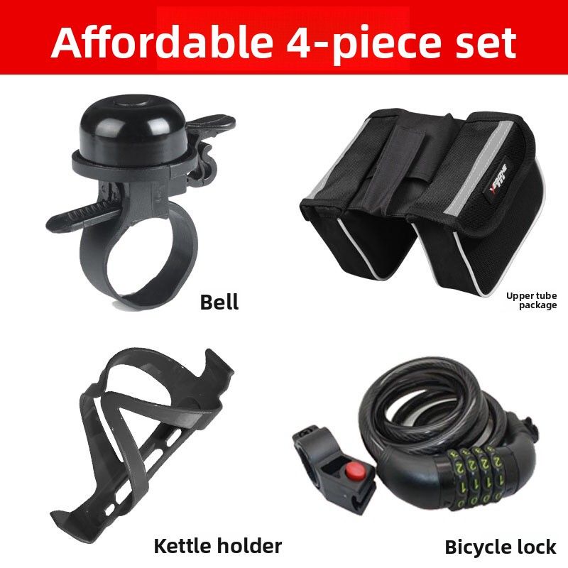 Kit de ciclismo de montaña con guardabarros y piñón fijo, equipo completo, accesorios para bicicleta_voghion.com