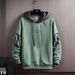 Sweater Men's Autumn And Winter Hooded Loose Letter Printed Pullover Korean Edition Trendy Casual Fleece Long Sleeve Jacket_voghion.com