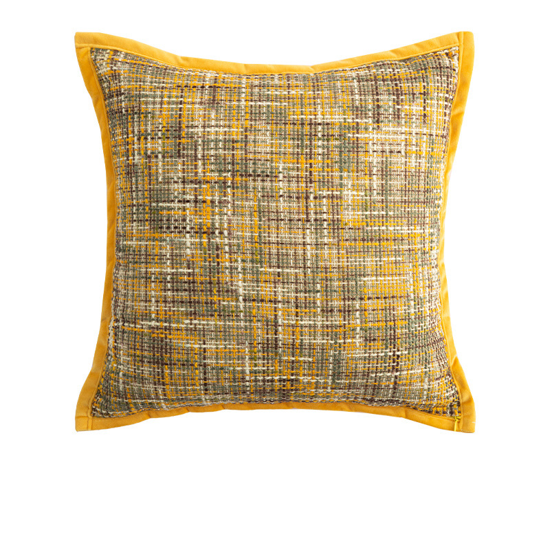 Housse de coussin de luxe - Housse de coussin de canapé et de lit haut de gamme (sans coussin inclus) Tissu haut de gamme Design minimaliste Décoration d'intérieur élégante_voghion.com