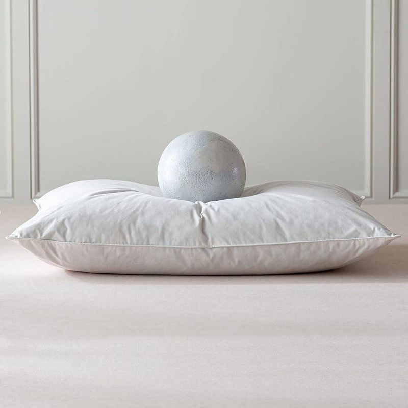 Premium Luxury Duck Down Pillow – Hotel-Grade Soft & Firm Support (20×26/28/36 Inch) | 81-90% High Fill Power | Hypoallergenic Cotton Cover​_voghion.com