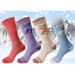 Merino Wool Professional Ski For Men And Women Outdoor Sports Thickened Winter Warm Anti-Slip Children's Long Socks_voghion.com