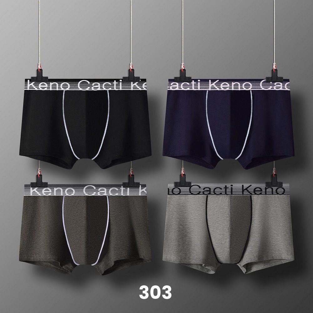 Calzoncillos bóxer de algodón puro para hombre: ultrasuaves, transpirables y cómodos (tallas L-5XL, caja de regalo multicolor)_voghion.com