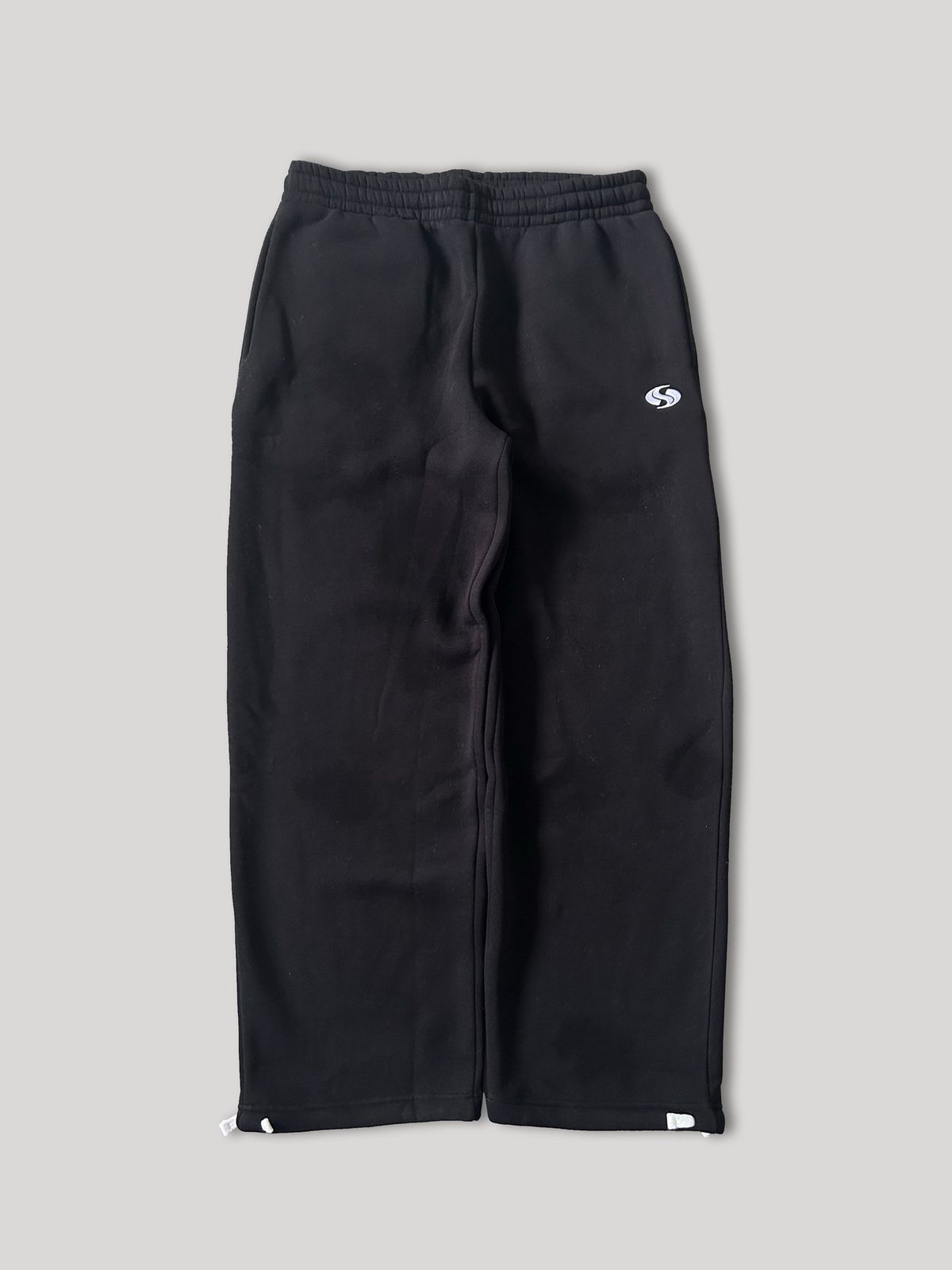 Hip-Hop-Jogginghose für Herren – Elastischer Bund und gesticktes Design, Streetwear-Freizeithose für Herren_voghion.com