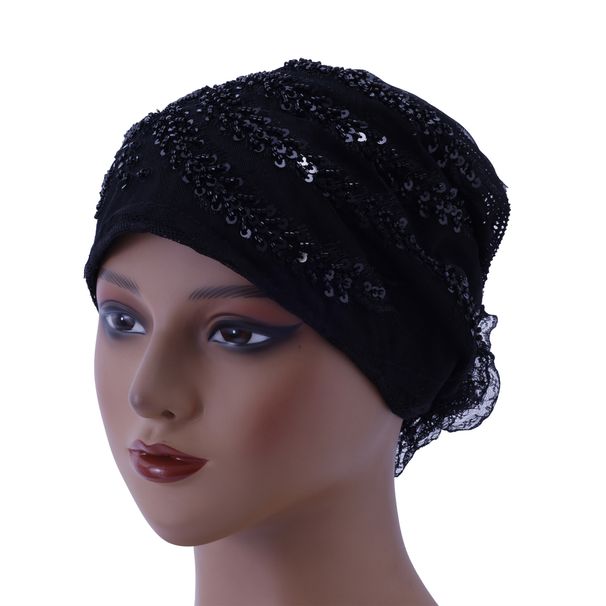 Cappello con fascia floreale a coda di fenice - Copricapo estivo in pizzo alla moda con borsa posteriore a fiori staccabile_voghion.com