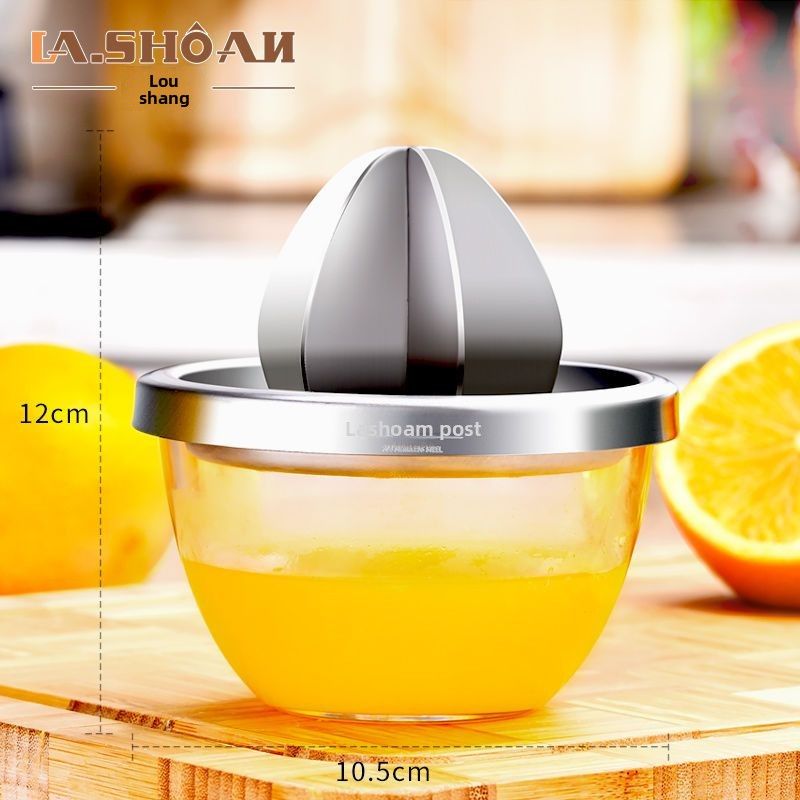 304 Portable Manual Juicer Squeezer Juice-Pulp Separator Orange Lemon Household Juicing Tool_voghion.com