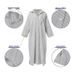 Cross Border 2025 Southeast Asia New Cotton And Linen Striped Cardigan Loose Large Size Temperament Commuter Dress Female_voghion.com