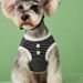 Gilet in maglia a righe semplice per cani e gatti, sottile e traspirante, in stile coreano, per cani di peluche._voghion.com