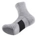 Sportsocken fir Männer, kuerz, mëttleren Tube, Hierscht a Wanter, dënn, verdickt, atmungsaktiv, rutschfest Lafsocken_voghion.com