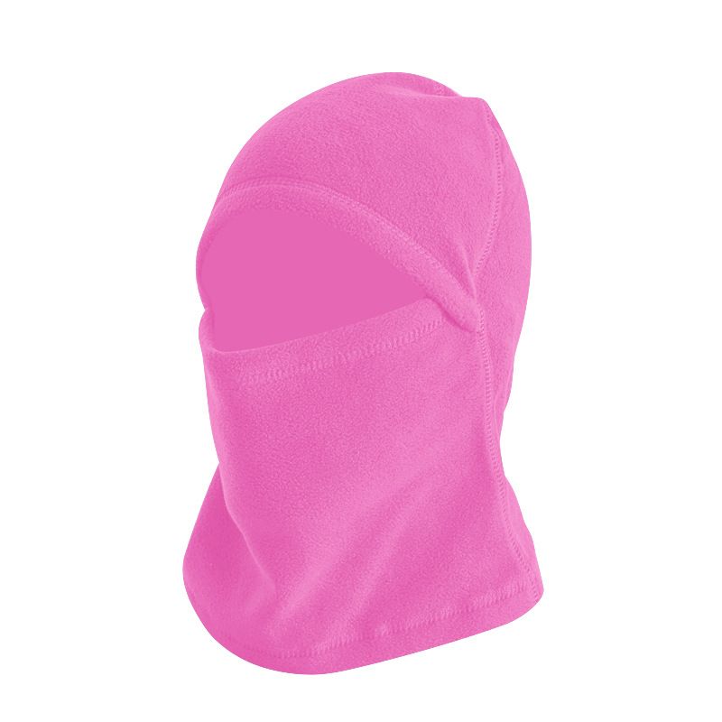 Syksyn ja talven lämmin naamio polar fleece paksunnettu kylmänkestävä hiihto urheilu monitoimi niskan suoja tuulenpitävä pyöräily päähine _voghion.com