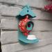 Bird House And Feeder Cyan Teapot Birdhouse And Feeder_voghion.com