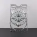 Multi Functional Wall Mounted Pot Lid Rack For Household Kitchen, Perforated With Five Layers_voghion.com