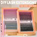 Kit di estensione ciglia finte Beauty Health Single Cluster 300 Cluster_voghion.com