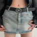 HOT  New Vintage Y2K Decoration for High end Fashion Cool Personality Simple Women's Belt Ins Style_voghion.com
