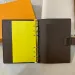 2024 Designer Large DESK AGENDA COVER Holders Memo Planner Men Women Notebook Diary Agendas Protective Case Card_voghion.com