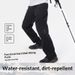 001 Spring And Autumn Outdoor Waterproof Hiking Men, Functional Zipper Straight-Leg Cargo Casual Pants For Men_voghion.com