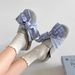 2025 Fall/Winter New Women's Bow-Tie Thick-Soled Closed-Toe Slip-On Casual Shoes Versatile_voghion.com