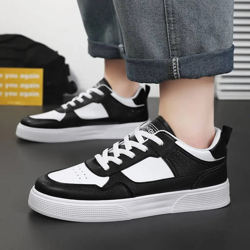 Chaussures décontractées tendance pour étudiants, petites chaussures blanches respirantes assorties à tout, chaussures pour hommes quatre saisons_voghion.com