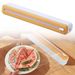 1Pcs Plastic Wrap & Foil Dispenser Slide Cutter Kitchen Organizer With Suction Cup Base For Home Use_voghion.com