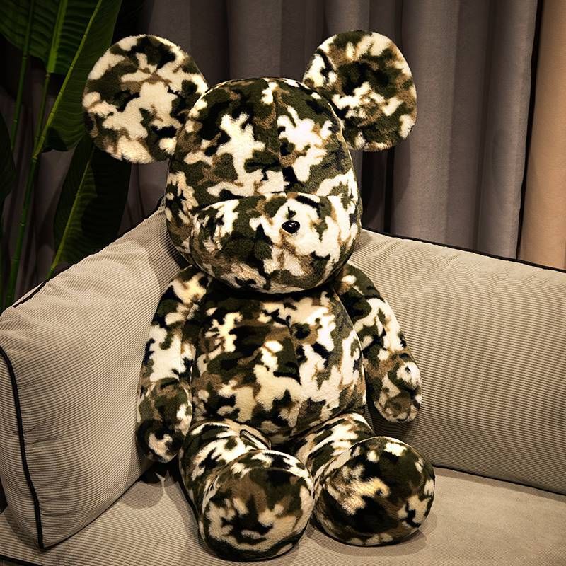 Dazzle Tide Play Violent Bear Sesame Street Hugging Bear Doll Plush Toys Home Decoration Ornaments_voghion.com