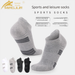 Calzini casual Mingjun Terry a taglio basso, calzini sportivi spessi per esterni, comodi, traspiranti, calzini da corsa corti che assorbono il sudore_voghion.com