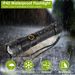 Tactical LED Flashlight Zoomable Rechargeable Search Light Torch_voghion.com