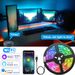 Wifi LED Strip Lights Music Sync RGB 5050 LED Tape Alexa Smart Lights Strip for Party Room Decor TV Backlight_voghion.com