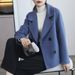 2024 new double-sided for women, short, high-end, loose, slimming, casual, small, woolen coat_voghion.com