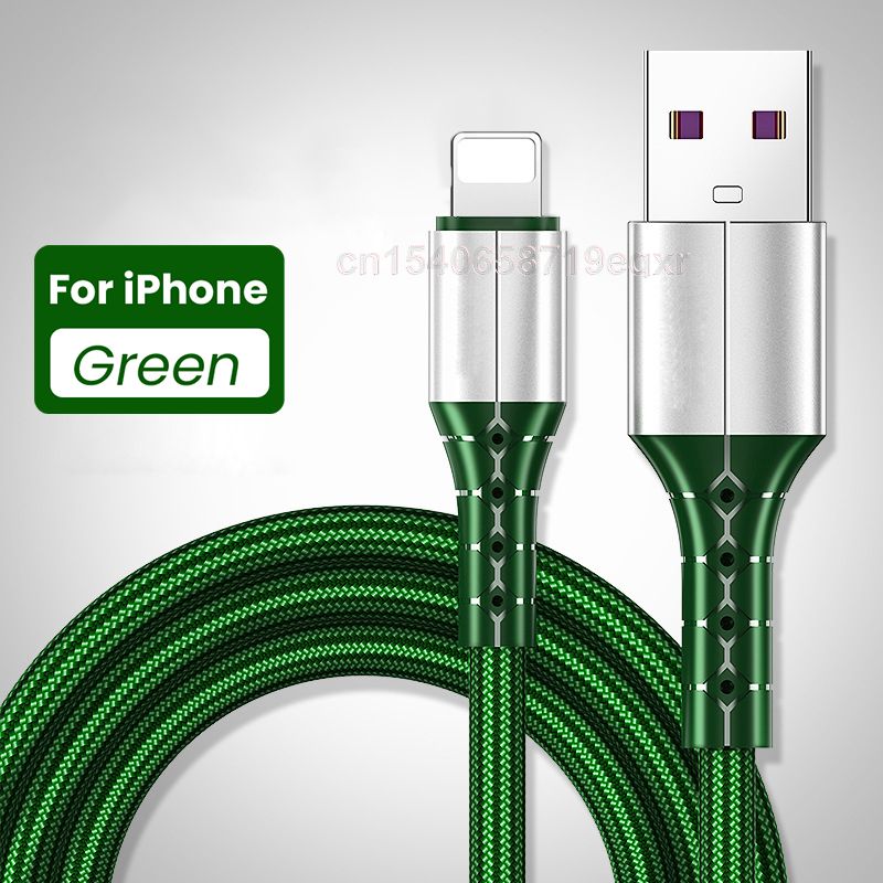 iPhone For USB Charger Cable for iPhone 13 12 11 Pro Max XS XR X 5 5S 6 6S 7 8 Plus 2.4A Fast Charging USB Dat      _voghion.com