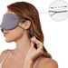 Masque de sommeil profilé 3D pour dormeurs latéraux – Cache-yeux 100 % soie bloquant la lumière avec bandeau réglable (ultra-doux et respirant, pour la nuit et les voyages)_voghion.com
