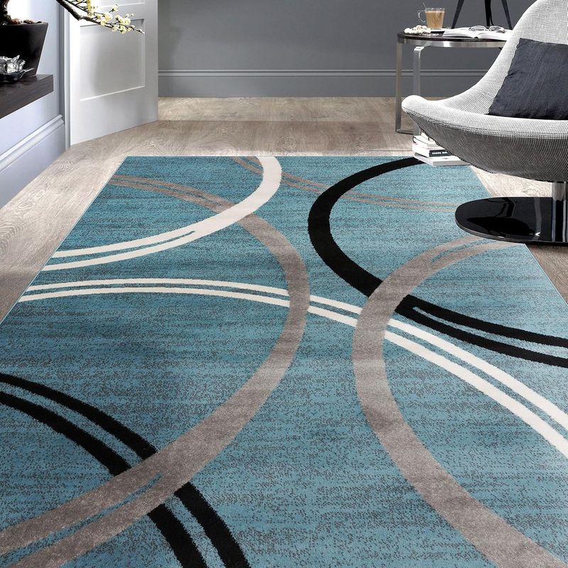 Teppich-Konsignation, modern, abstrakt, schlicht, für Wohnzimmer, Couchtisch, Sofa, Teppich, Veranda, Eingangsbereich, Fußmatte, Spot_voghion.com