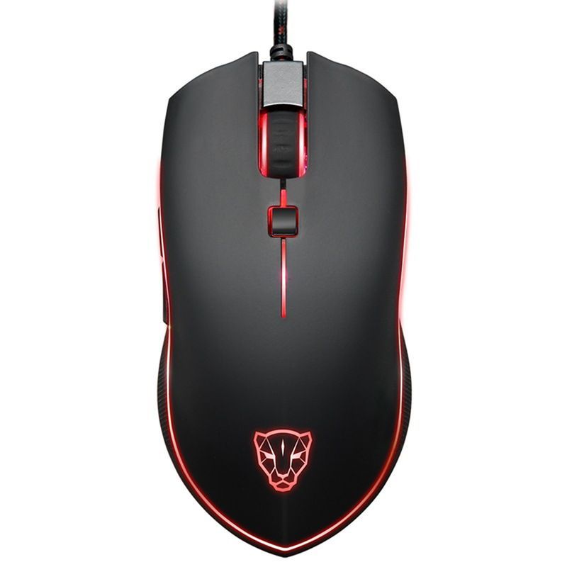 V40 Wired Programmable LED Breathe Backlit Anti-slip Roller Sensitive Touch DPI Adjustable 6 Buttons USB Optical Gaming_voghion.com