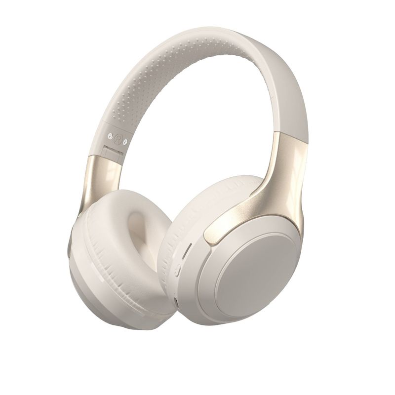 WH200 Bluetooth-Kopfhörer: Hochwertiger Metallbügel, 40-mm-Treiber, immersiver 360°-Sound, Geräuschisolierung_voghion.com
