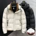 Men's Clothing Men's Slim-fit Hooded Puffer Jacket - Winter Color-block Coat With Korean Style_voghion.com