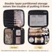 Nuovo beauty case portatile multifunzionale da viaggio con doppio strato e quattro sezioni_voghion.com