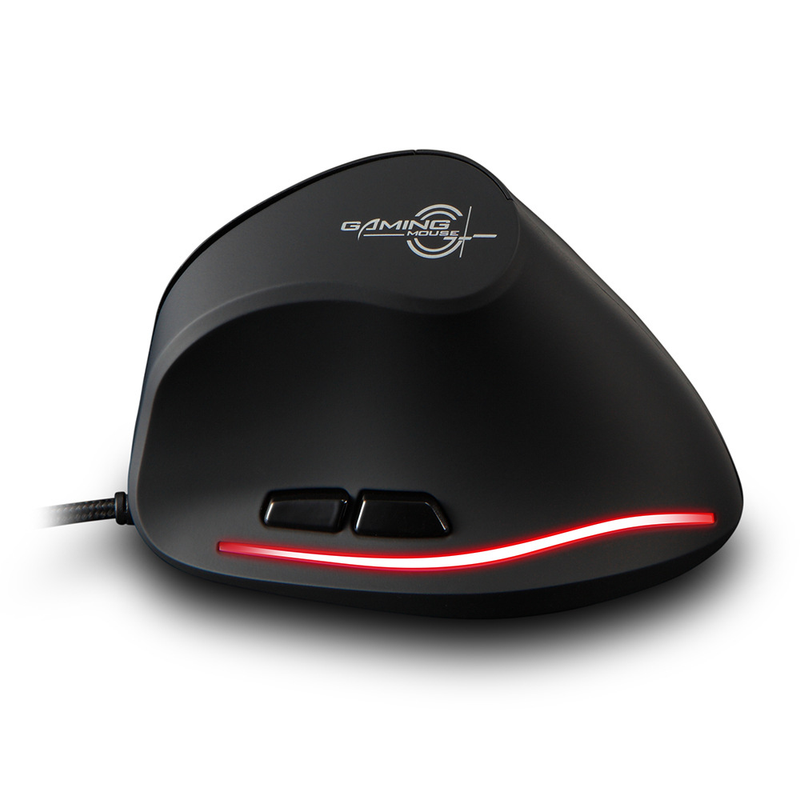 ZELOTES T20 Vertical Grip Ergonomic Laptop Desktop Cable Mouse_voghion.com