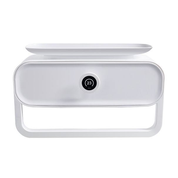 Mensole multifunzionali, portasciugamani, organizer da bagno, mensola da parete con cassetto, grande capacità di stoccaggio, accessori per il bagno_voghion.com