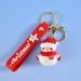 Porte-clés petit cadeau de Noël, poupée de dessin animé Père Noël, pendentif de sac féminin, bonhomme de neige, cadeau créatif_voghion.com